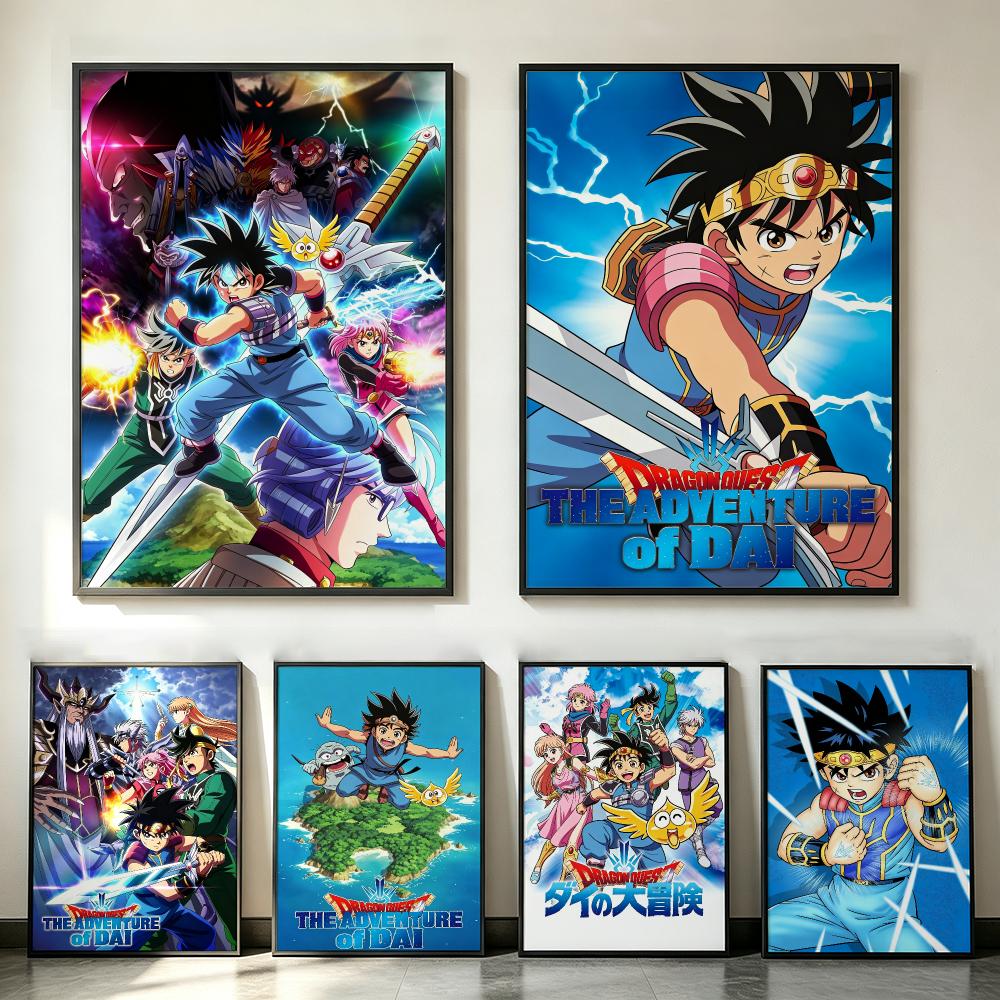 Office Quest - Spiel Dragon Quest Poster, hochauflösendes, trendiges,