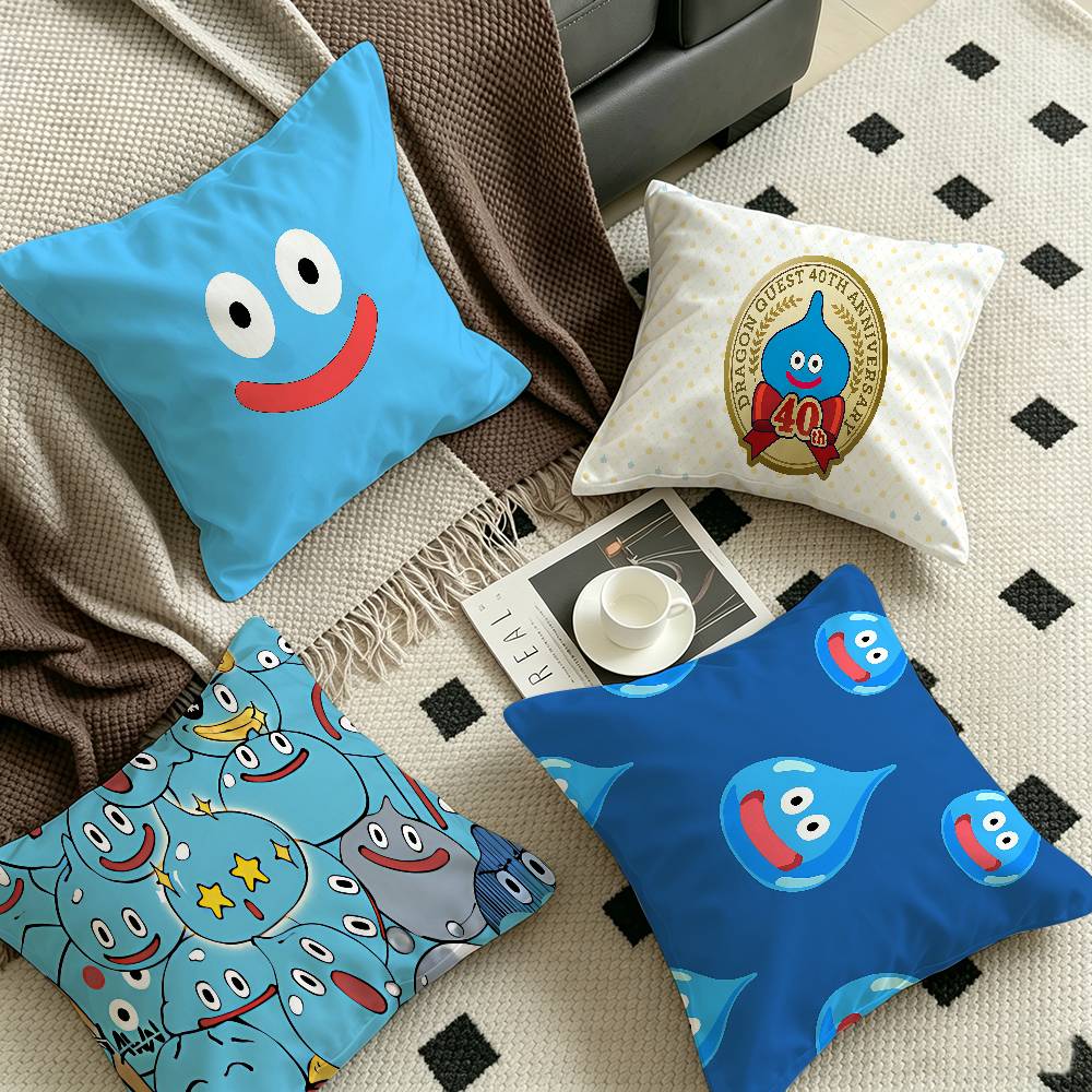 Office Quest - Cartoon Slime D-dragon Quest Kissen Geschenk