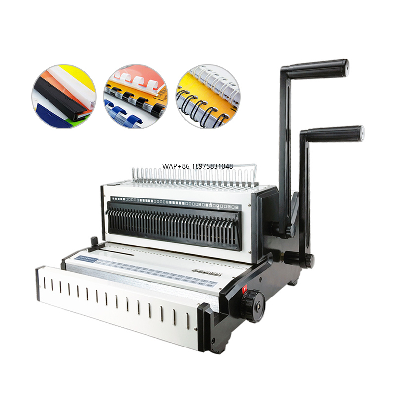 Binding Machine Comb - 3-in-1 Bindemaschine für Draht-O- und Kammbindung
