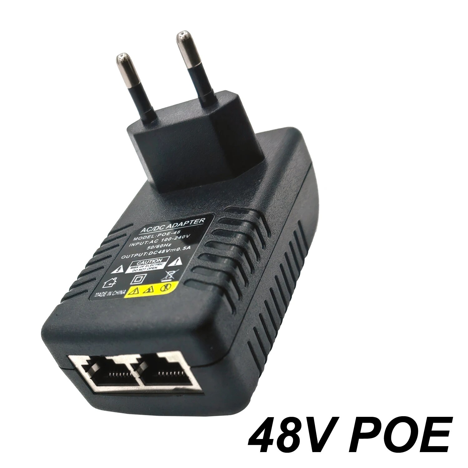 Power Over Ethernet - CCTV-Sicherheitsüberwachung POE-Netzteiladapter 48 V 0,5 A