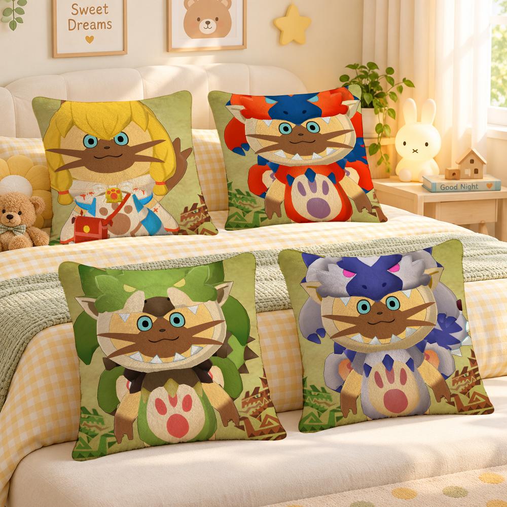 Office Quest - Spiel Monster Hunter RPG Quest Kissenbezug