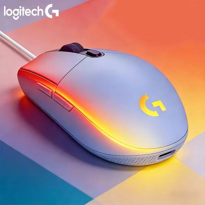 Logitech Mouse G203 - Logitech G203 LIGHTSYNC Kabelgebundene Gaming-Maus mit