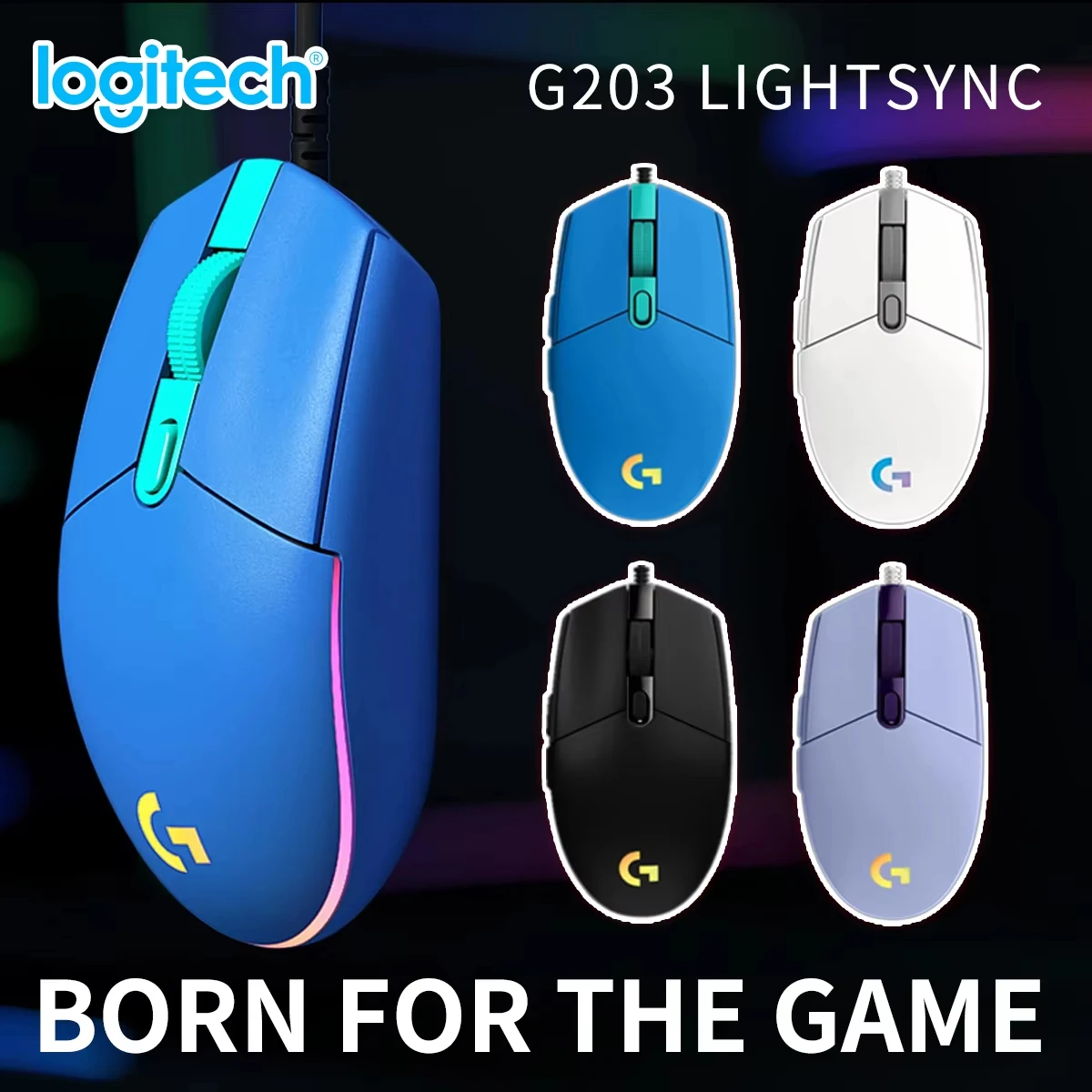 Logitech G203 RGB Gaming-Maus  – Logitech Mouse G203 Bewertung und Preis