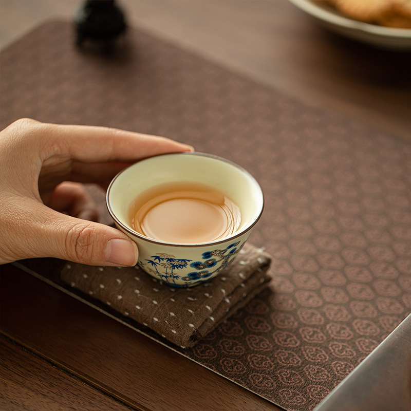 Jingdezhen Handbemalte Blau-We – Office Technician Bewertung und Preis
